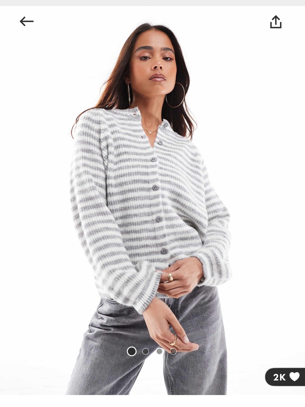 ASOS Design Knit Cardigan NWOT
